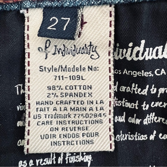 Cult of Individuality Jeans Straight Leg, Women's Size 27/33 - Picture 8 of 13